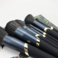 8PC Midnight Blue Makeup Pinsel Set