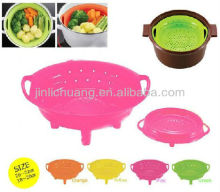 2013 hot selling silicone microwave steamer