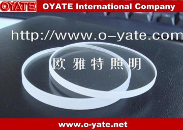 semi-clear quartz glass plate