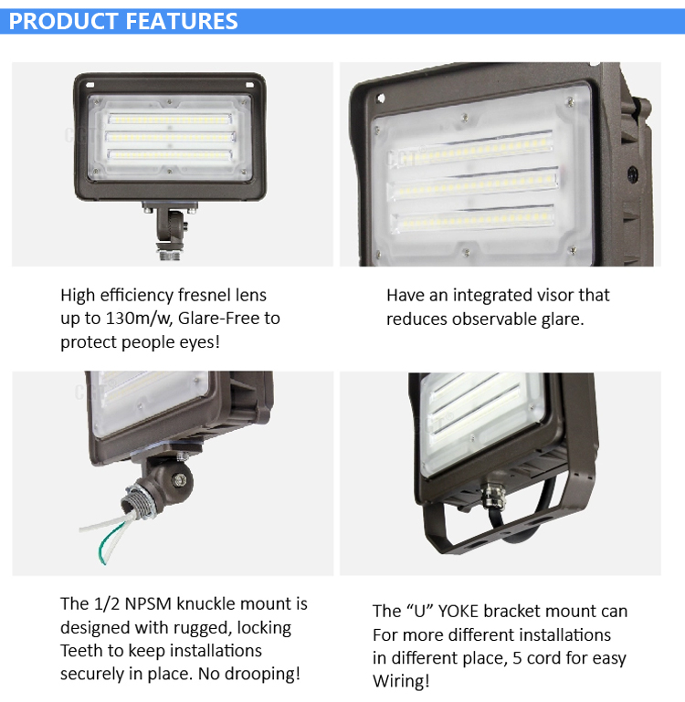 DLC ETL USA warehouse stock Outdoor Lamp Minglight 100000 lumen led flood light