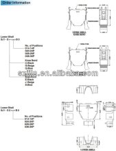 SCSI/Plug/Solder/For Cable Ass y