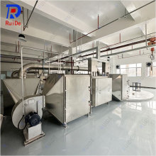 Cooling powder spraying tower