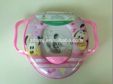 comfortable SOFT BABY toilet seat, SOFT kids potty seat