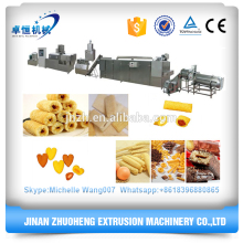 2016 Puffed corn filling snacks food extruder/machines