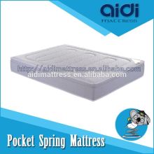 Hot Selling Natural Latex Lovely Daisies Pocket Spring Double Size Mattress AC-1217