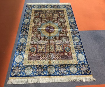 guangzhou silk carpet double knots turkish knots wholesale