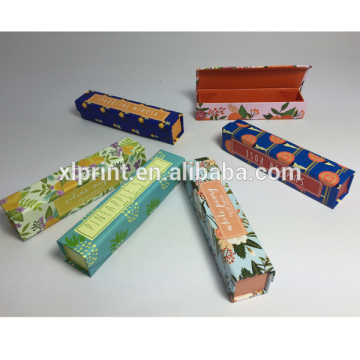 paper folding paper box for cosmetic portable paper box package