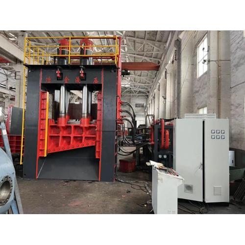 Piring logam berat guillotine geser dengan motor servo