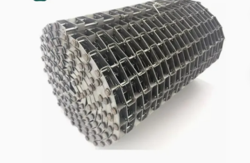 Stainless steel flat wire honeycomb belt