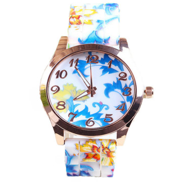 New Arrival Girls Silicone Quartz Wristwatch