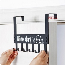 Creative Detachable Nail-Free Traceless Door Hook for Hanging Coats and Hangers