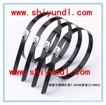 316 Plastic Covered Stainless Steel Cable Ties