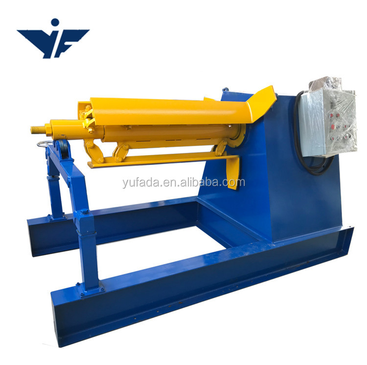 5 tons 8T 10 tons automatic hydraulic decoiler metal stand