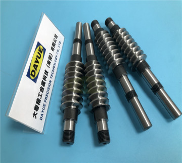 Worm gears and Splined shaft Grinding machining