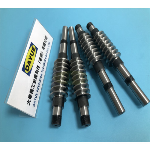 CNC Machining Stainless Steel Worm Gear Screw Shafts