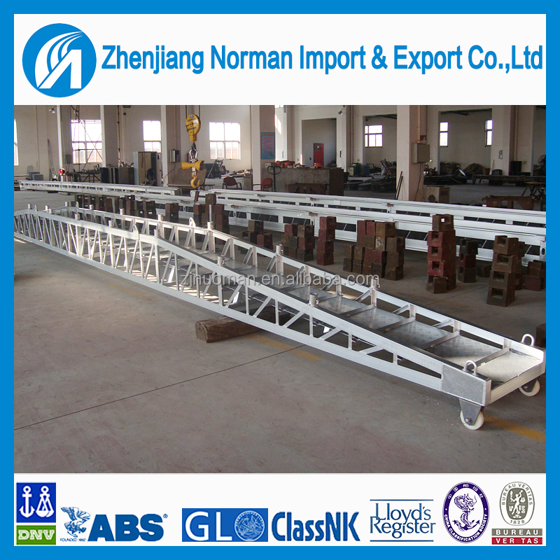 Marine bridge gangway solas aluminum alloy gangway ship gangway