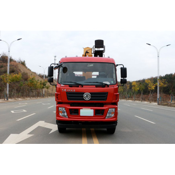 ใหม่ล่าสุด Dongfeng D913 10Tons XCMG รถบรรทุกติดเครน