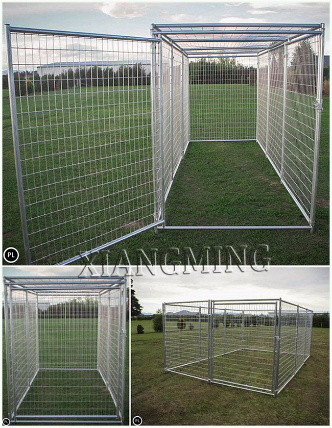 Commercial stainless steel dog house kennels cages