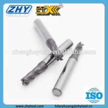 hoya glass milling tungsten cnc carbide end mill cutter