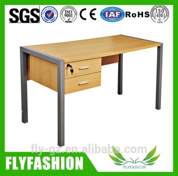 Metal frame wooden teacher's desk/cheap teacher desk