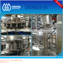 juice/tea drinking beverage rinsing/ hot filling/capping machine