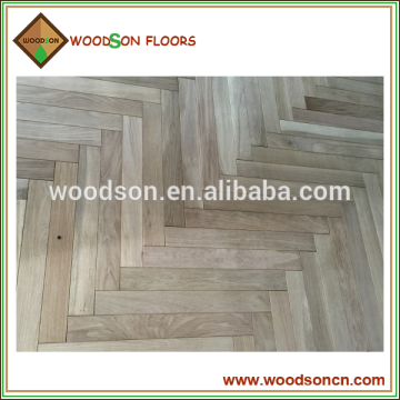 Commercial Solid Oak Herringbone Wood Flooring