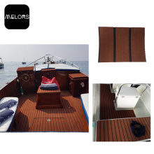 Brun foncé et noire résistant aux UV Eva Foam Marine Flooring