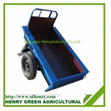 2 ton single axle farm trailer