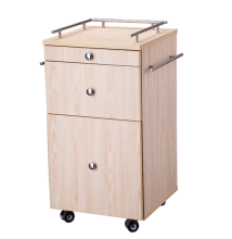 Multifunctional salon tool storage cabinet