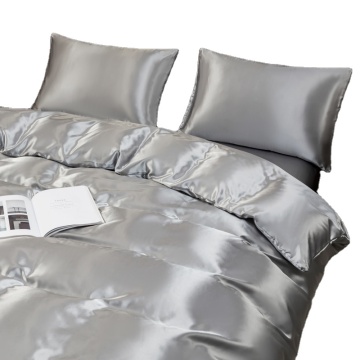 Satin Bedding Sets for Queen Bed: Luxury Soft & Silky Smooth Duvet Covers and Sheets