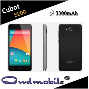 New Arrival Cubot S200 Smartphone Android 4.4 Quad Core 5.0 Inch IPS Screen 3300mAh Big Battery Cubot S200