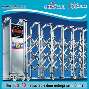 Retractable main gate slide mild steel workshop sliding gate