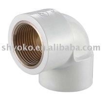 PVC fittings female elbow(copper thread)