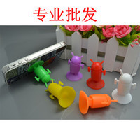 The android robot sucker,Mobile phone stents  Mobile phone sucker  The silicone