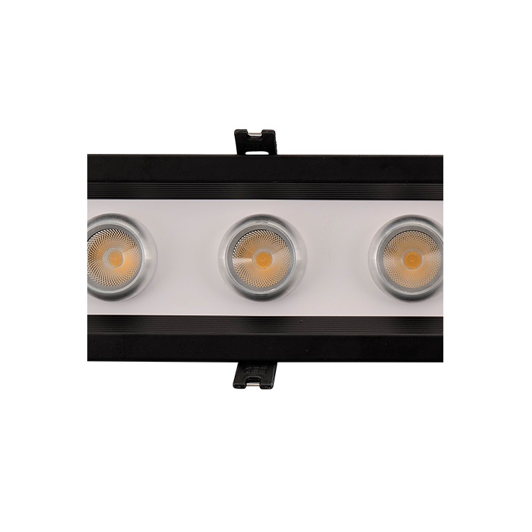 Top quality aluminum led linear lighting led cob ceiling light recessed linear light 28W