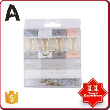 Best price factory directly printing finger binder clips