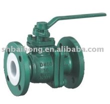 Teflon Lined Valve(Ball Valve,Lined Ball Valve)