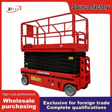 Lightweight Self-Propelled Scissor Lift for Easy Mobility