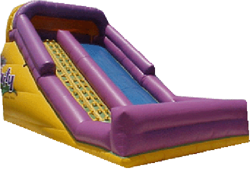 Inflatable slide