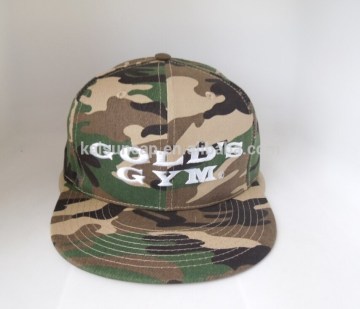 camo print snapback cap, cap with flat brim, high quality cap