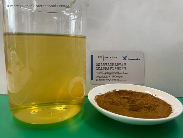 Fulvic Acid 70% 80% Chelated Te Zinc Zn 15% Powder