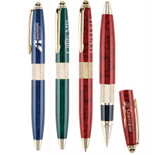 cap-off rollerball & ballpoint pen