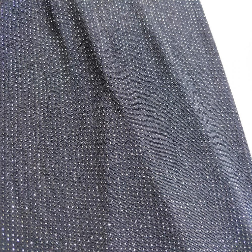 Knitting Metallic Jacquard Fabric