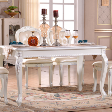 Restaurant furniture solid wood white banquet tables in restaurant tables