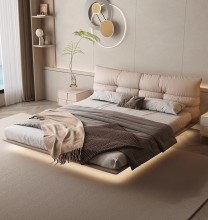 Modern Nordic Japanese Style Adjustable Tatami Bed