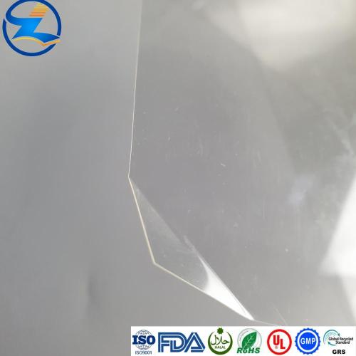 Película de PVC rígida transparente para empacar