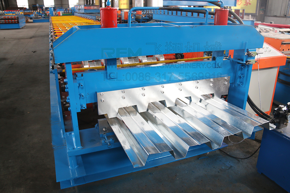 Deck Floor Metal Sheet Roll Forming Machine