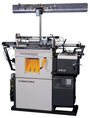 woven glove making machinery