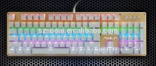 Gaming mechanical keyboard with RGB backlight