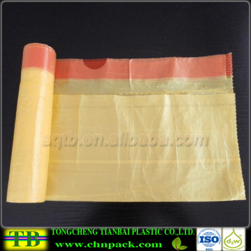 Custom PE Cheap Price Plastic Drawstring Bag